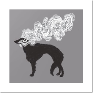 Borzoi Posters and Art